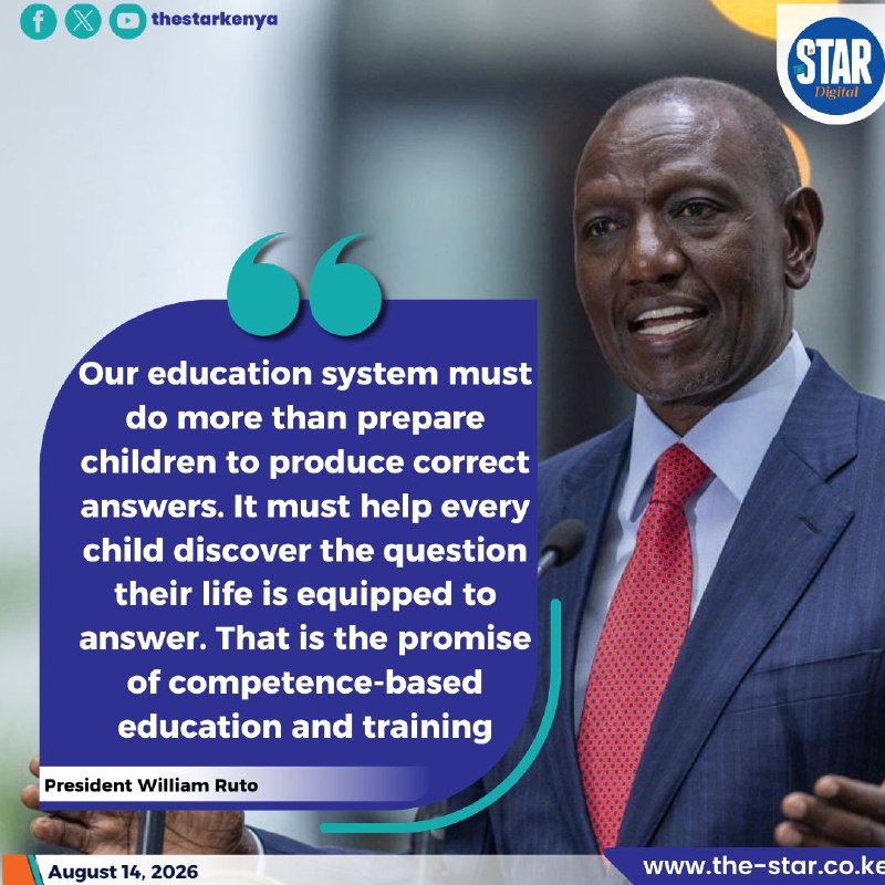 President William Ruto and Mama Rachel Ruto host the State Concert for the 98th Kenya Music Festivals at Bungoma State Lodge on August 14, 2026.