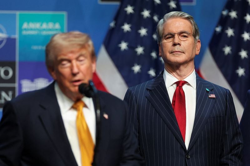 Donald Trump says he did not direct Scott Bessent to intervene in the bond market.