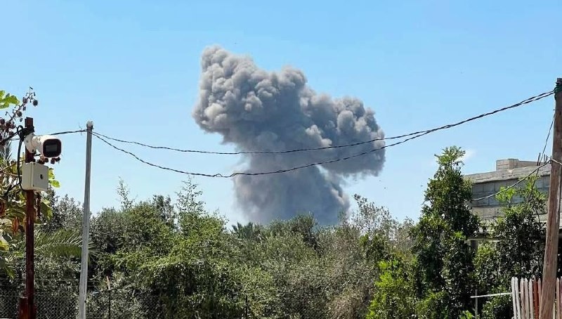 Two Telegram channels carried the same Al-Zawaida strike within an hour.