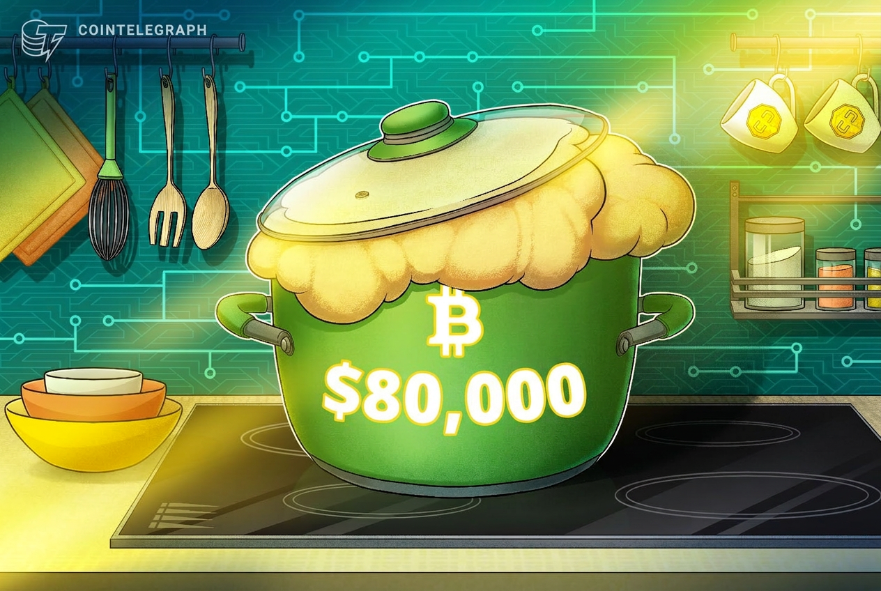 Bitcoin price chart from Cointelegraph's market data feed, 24 August 2026.