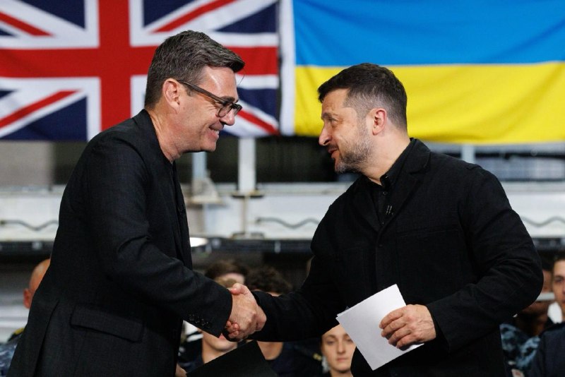 Andy Burnham arriving in Kyiv on his first foreign trip as UK Prime Minister, 24 August 2026.