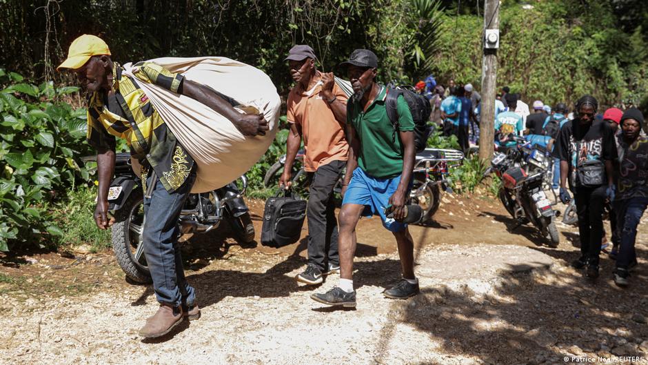 Armed gang members killed around 40 displaced people sheltering in a church in Kenscoff, in the hills above Port-au-Prince, with the local mayor describing 'a night of terror' on Sunday 24 August 2026.