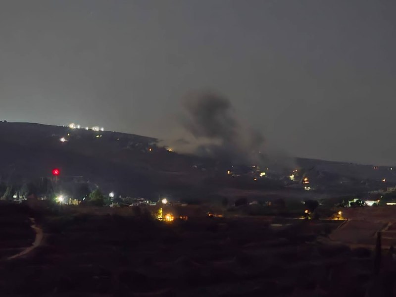 Between 19:43 and 22:38 UTC on 28 August 2026, seven alerts on a single Telegram channel reported Israeli airstrikes and artillery fire on al-Mansuri and Kafr Rumman in southern Lebanon.