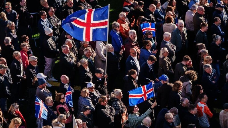 An Icelandic polling station. The country of just under 400,000 people votes Saturday on whether to reopen EU accession talks suspended since 2013.