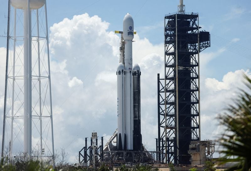 SpaceX's Falcon Heavy lifts off from Florida carrying NASA's Nancy Grace Roman Space Telescope, 30 August 2026.