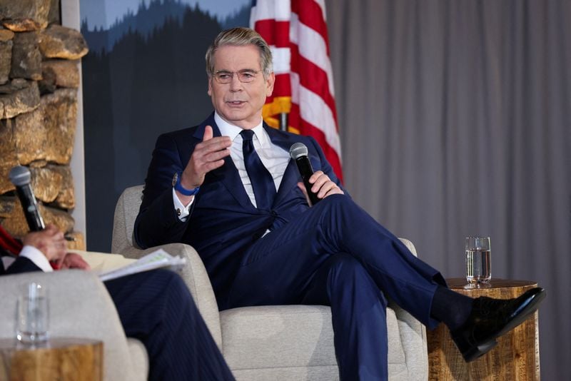 US Treasury Secretary Scott Bessent at a press appearance, as covered by wire services in early September 2026.