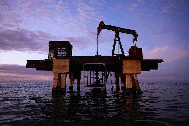 A pumpjack on a Venezuelan oil lease, the kind of upstream asset at the centre of the new NABEP concession package.