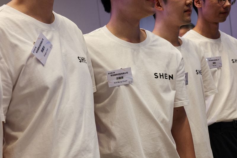 Shein share-price coverage on the second day of Hong Kong trading, 2 September 2026.