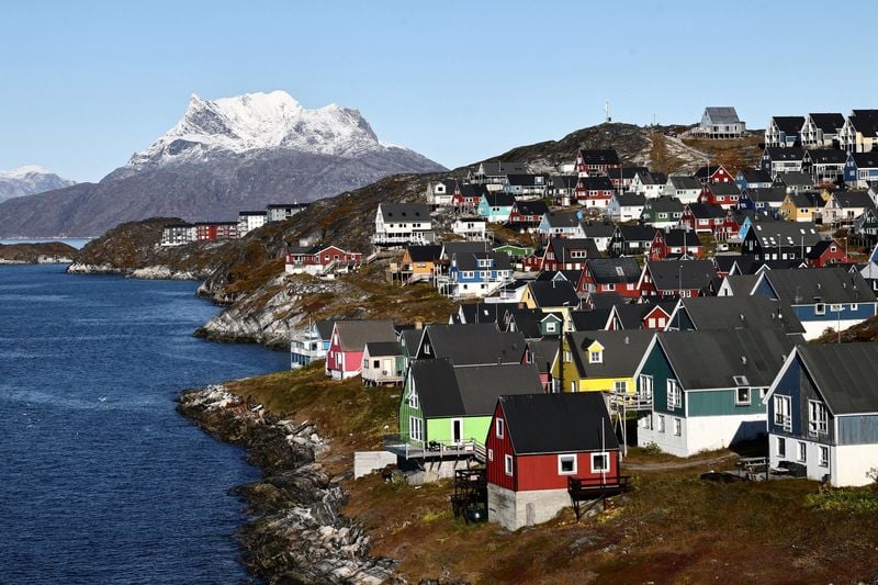 File imagery of Greenland's Arctic coast, the backdrop for a framework Trump signed with Denmark and Greenland at the UN General Assembly on 22 September 2026.