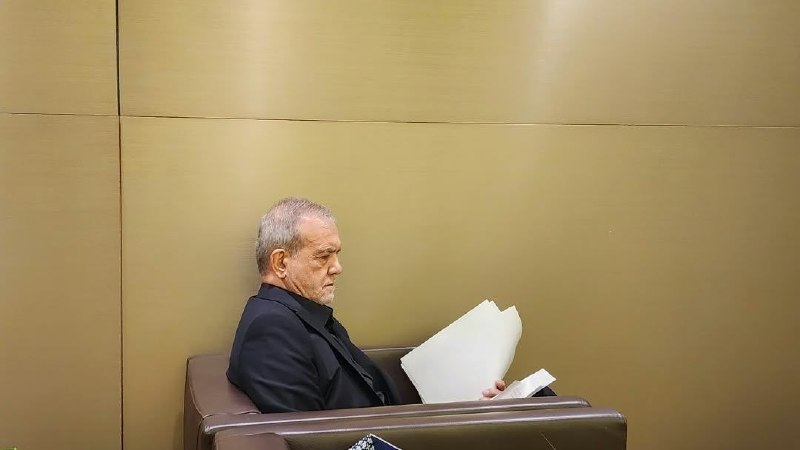 Iran's President Masoud Pezeshkian photographed at United Nations headquarters ahead of his General Assembly address, 23 September 2026.