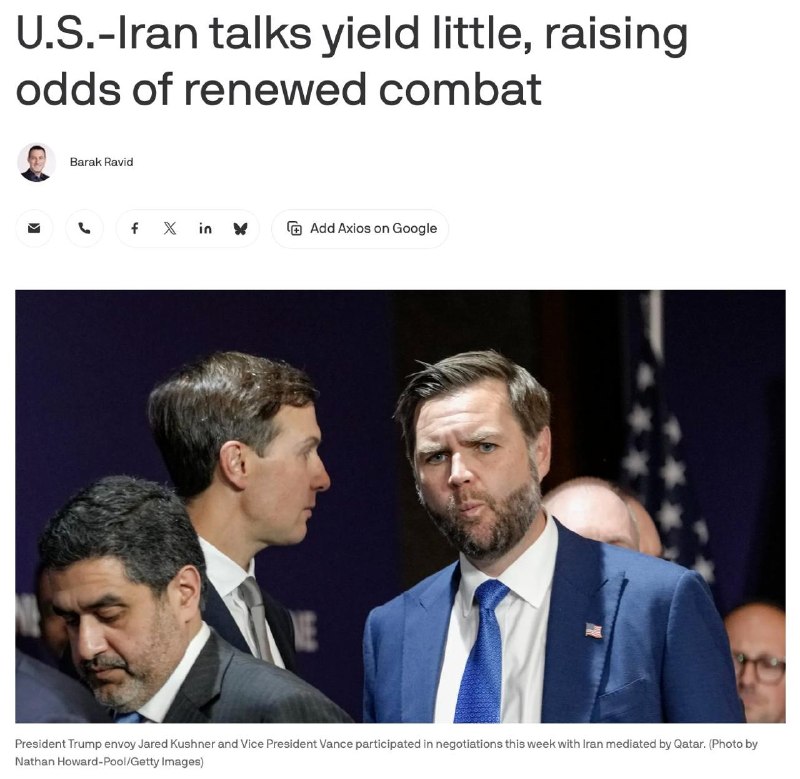 Doha's mediation track: a US-Iran standoff defined by an unbudging naval blockade on one side and a contested nuclear file on the other.
