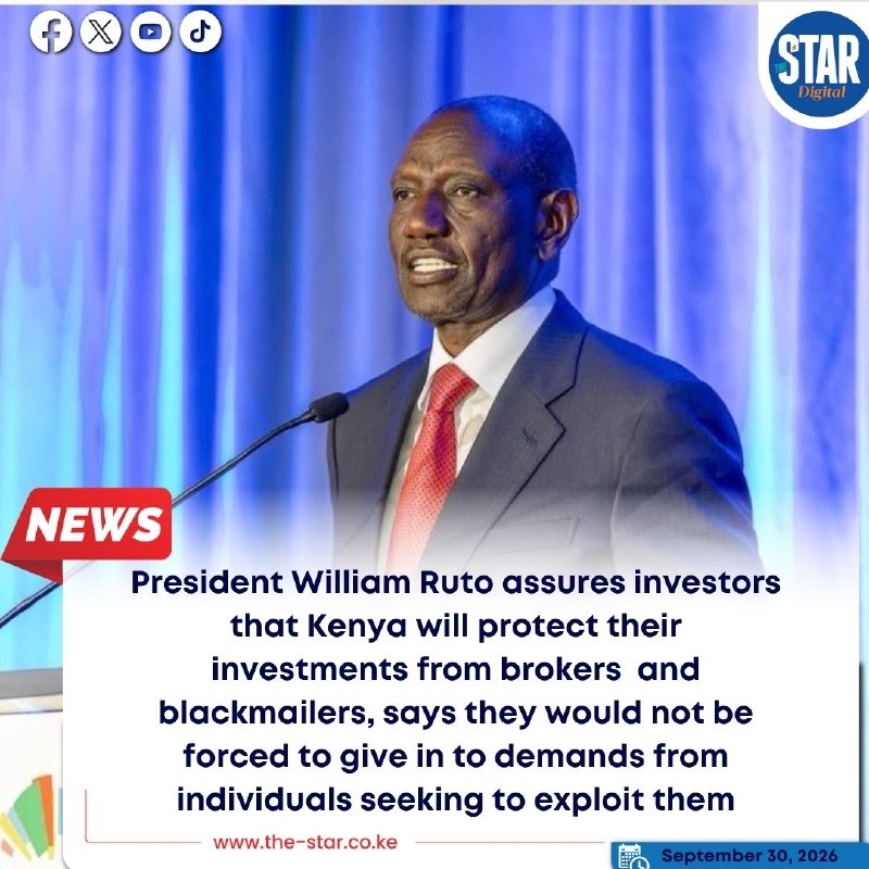 President William Ruto attends the groundbreaking ceremony for the East African Oil Refinery in Lamu on 30 September 2026, with Aliko Dangote in attendance.