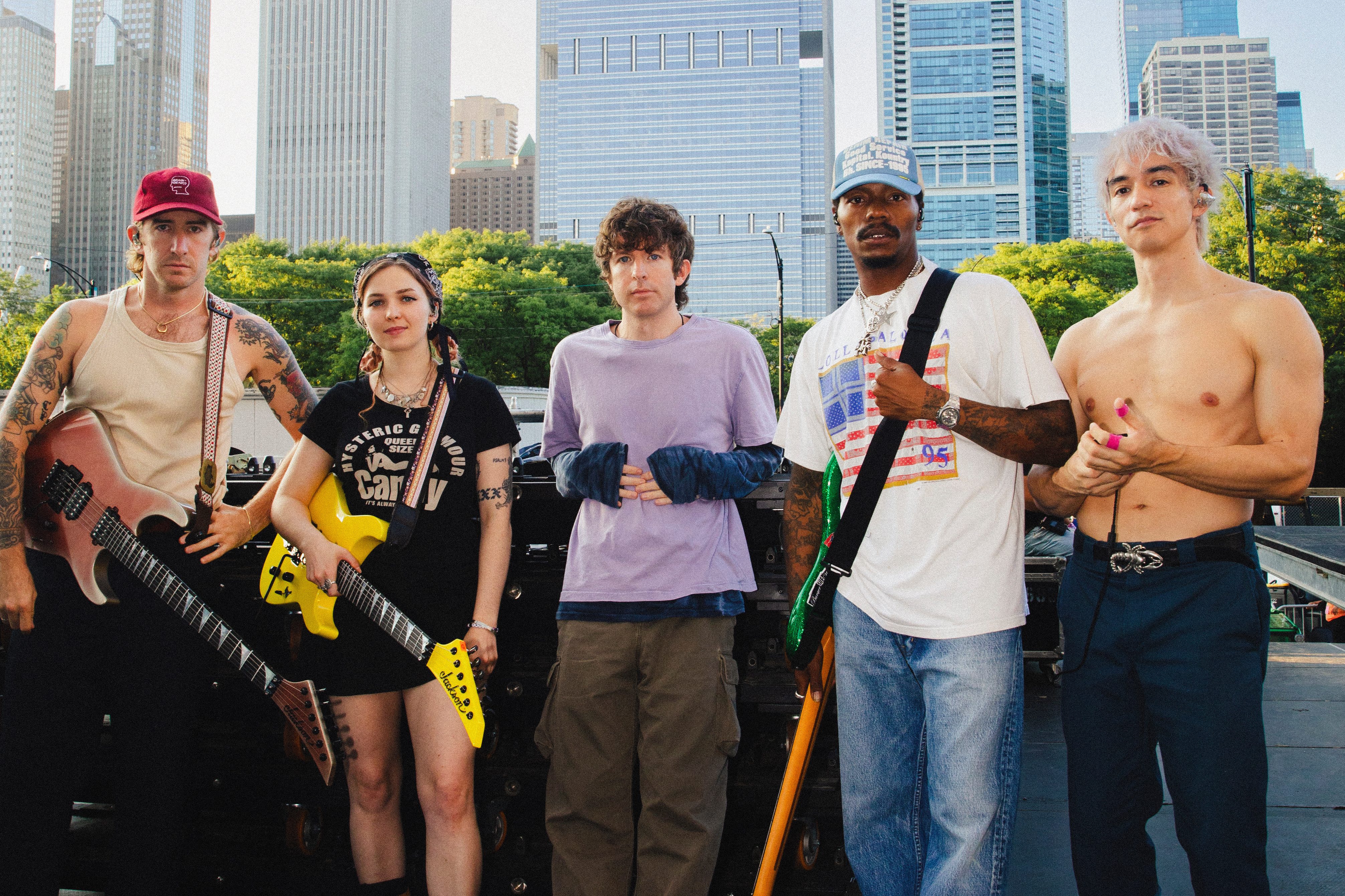 Turnstile photographed for a 2026 press feature by Trevor Roberts, courtesy of Variety.