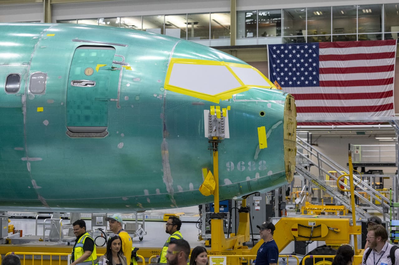 Image supplied with MarketWatch's item on Boeing's stock after third-quarter results on 27 October 2026.
