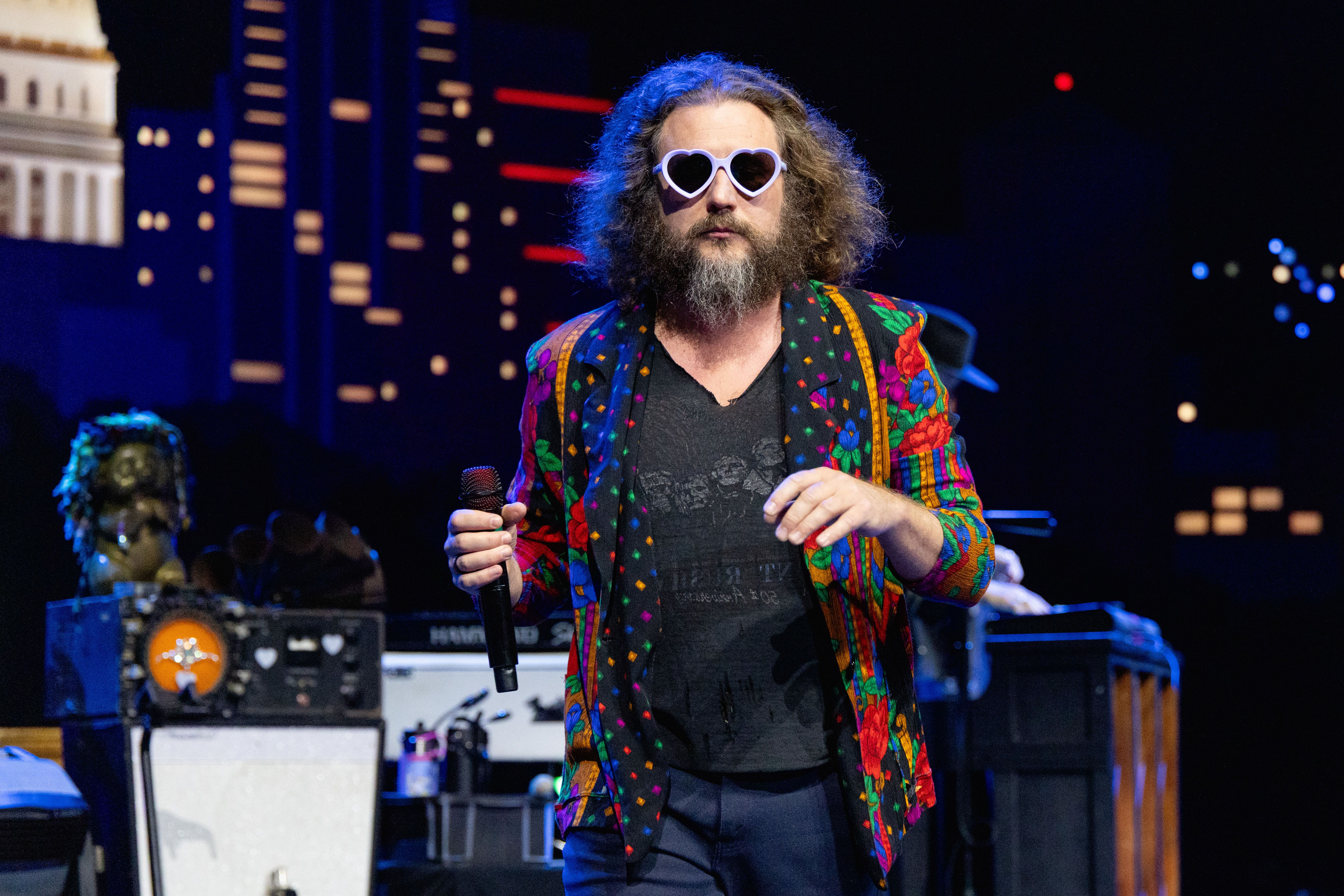 Photograph supplied with Pitchfork’s coverage of Jim James’s memoir announcement. The source items do not identify the photograph’s subject or date.