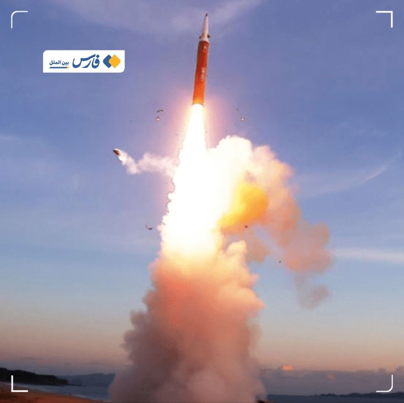 Image distributed through a Telegram channel covering the North Korean missile reports of 29 October 2026; the thread does not independently attribute the photograph.