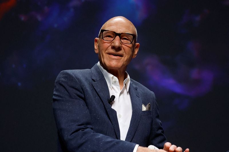 Wire photograph supplied with the Investing.com item reporting Patrick Stewart's death at 86. The item does not specify the photograph's date or photographer.